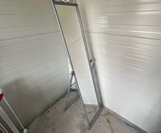 Mirror on stand