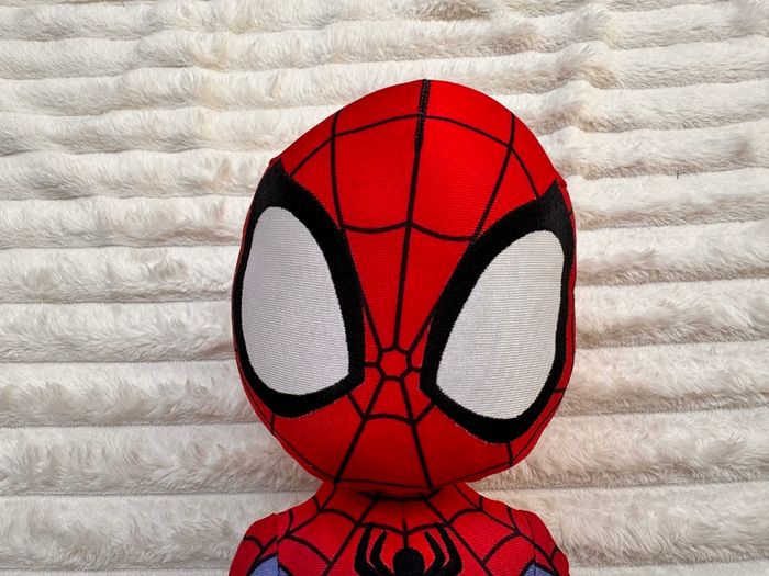 Spider-Man Spidey Amazing Friends Talking Soft Plush approx. 44 cm. Loose head Used Please see photos