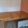 Oak Dining Table, Chair and Matching Sideboard Image 6