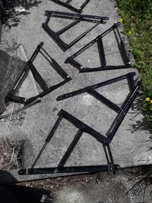 Liftable storage (Pnumatic) Hinges