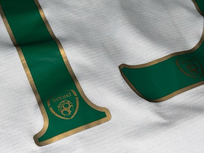 Republic Of Ireland Match Worn / Issue 2017/18 away Jersey Shirt New Balance