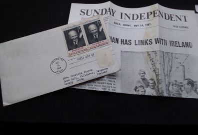 USA Stamps : Dwight D. Eisenhower - Commemorative First Day Cover - 1969