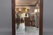 Early 20th Century Antique Belgian Oak Mirror