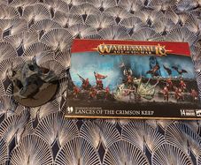 Warhammer Age of Sigmar soulblight gravelords Lances of the Crimson Keep box