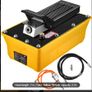 10000 PSI Hydraulic Air Foot Pump with Hose High Pressure Jack Tool w/ Full Kits Image 4