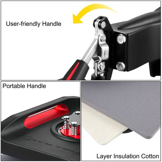 Professional 5-in-1 Heat Press Transfer Machine