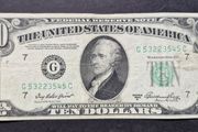 USA 1950-A TEN DOLLAR 10 Chicago IL US Federal Reserve Hamilton Note