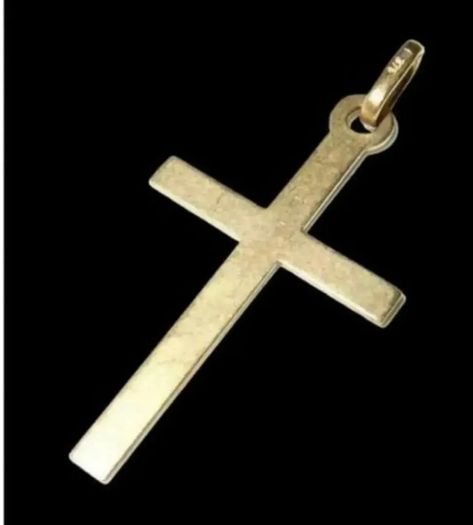 Vintage Hallmarked 9ct Traditional Cross