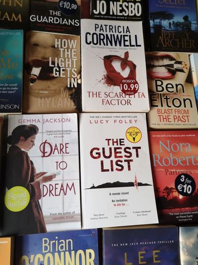 Various Novel Books X5 Mix & Match