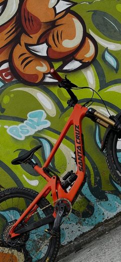 Santa Cruz Bronson v4  frame only