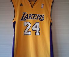 LA Lakers Jersey.  Official Adidas Lakers Kobe Bryant Number 24 Jersey. Collect In Dublin Or Receive Via Post.
