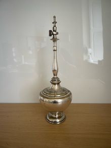 Antique silver plate rose water sprinkler (please pm me a value)