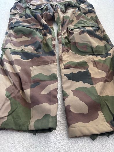 French Military Trousers LEO MINOR Khaki Beige Size 85/92L Army Surplus