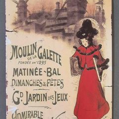 Vintage Style  Metal Sign. French poster, art nouveau.