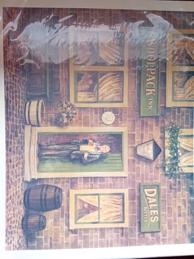 Unframed pub prints