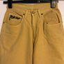 Vintage Yellow Denim Jeans Image 2
