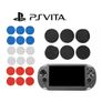 PS Vita 1000 2000 Silicone Analog Thumb Stick Grips Caps Whitte PSP White Image 6