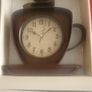 Clock/10" Famuna Coffee Mug Wall Clock .. Price Drop Image 5