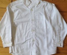 Age 2-3 White Cotton Shirt