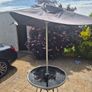 Garden table and parasol Image 3