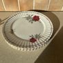 Vintage Royal Stafford "Roses to Remember " 4 Dinner plates & Large Gravy Jug & stand Image 10