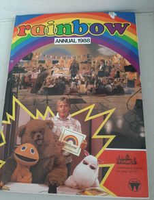 Rainbow vintage annual 1988