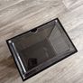 18 Sneaker display cases men's trainer storage boxes runners clear plastic Image 6