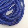 Vintage African Style Blue 4-5.5mm Glass Beads Necklace Strand Image 3