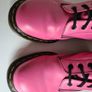 Dr Martens pascal England 1460 8 hole pink ankle boots 8 hole UK9 EU43 US11 Image 2
