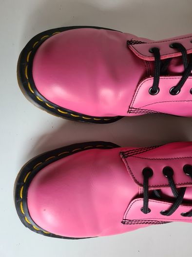 Dr Martens pascal England 1460 8 hole pink ankle boots 8 hole UK9 EU43 US11
