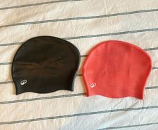 2x Decathlon Tribord Swim Caps