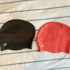 2x Decathlon Tribord Swim Caps