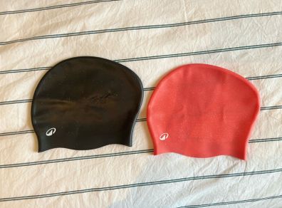 2x Decathlon Tribord Swim Caps