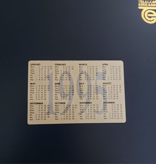 Callcard Calender