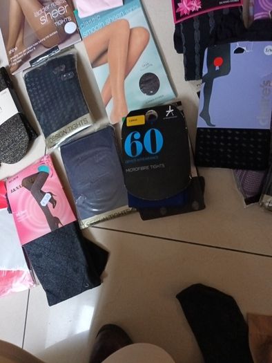 Selection  Of    Tights.  S - One -Size  Medium, Large  & Small.  B.N.W.T