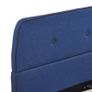 Bed Frame Blue Fabric 135x190 cm Image 10