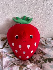 Squishees - Strawberry teddy (Not Squishmallow brand)