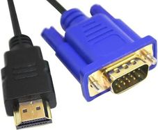 Hdmi To Vga Male Cable 1.5M
