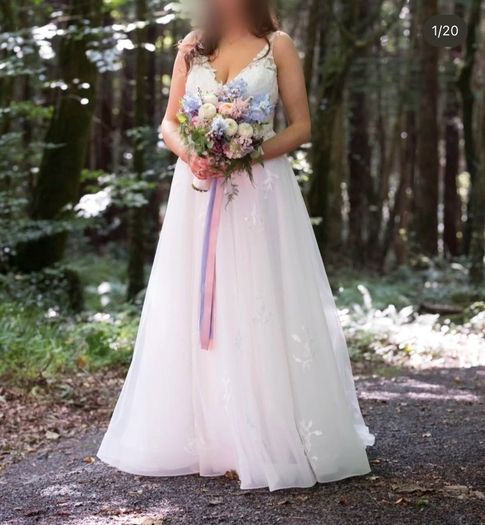 GAIA Bridal soft ballgown/A line wedding dress