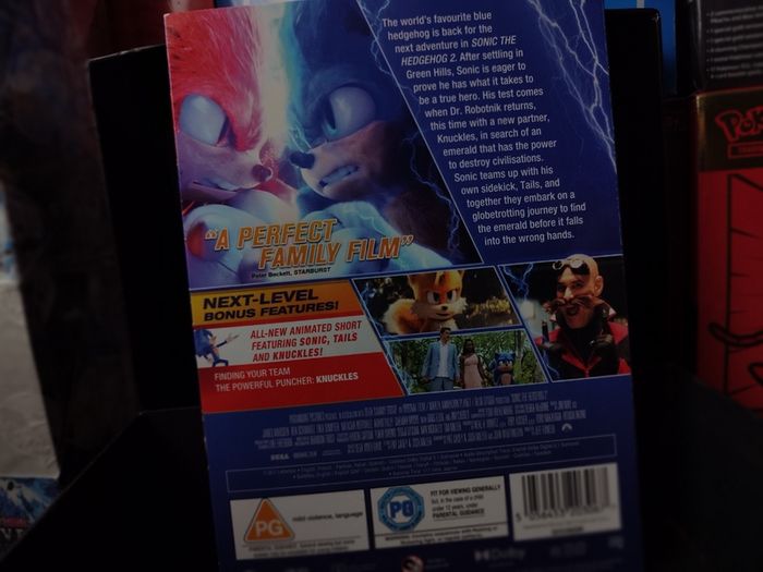 Sonic the Hedgehog 2 ! DVD ! with Slipcase ! 2022 ! Jim Carrey !