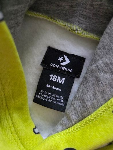 18m, Neon Yeti Graphic Converse Hoddie
