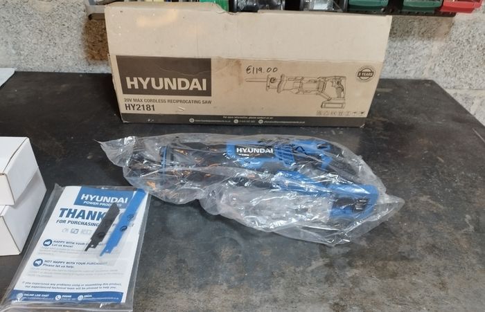 New Hyundai Cordless Reciprocating Saw