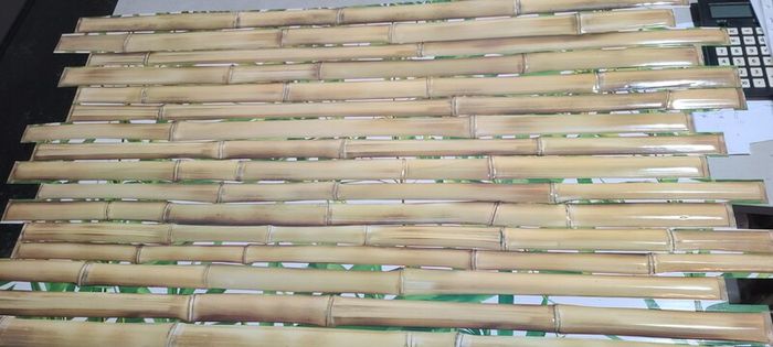 Bamboo Style PVC Wall Panels 0.4 mm 947mm x 503mm