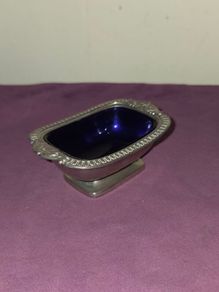 Silver Plate Salt Cellar