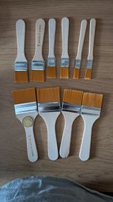 10 Acrylic/ Watercolour Brushes