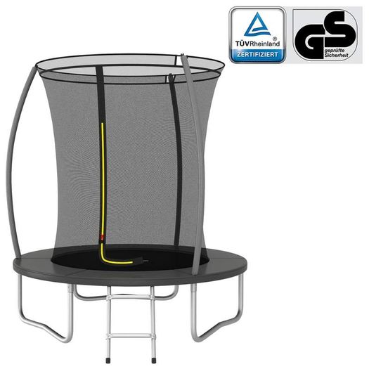 Trampoline Set Round 183x52 cm 80 kg