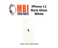 iPhone 11 Back Glass Replacement Rear Battery Cover with Adhesive White