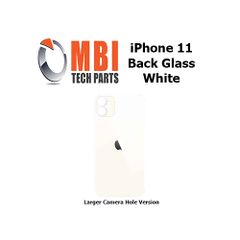 iPhone 11 Back Glass Replacement Rear Battery Cover with Adhesive White