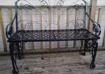 Steel bench
