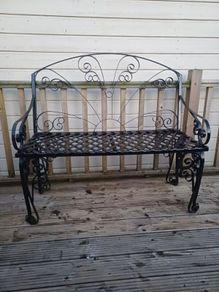 Steel bench